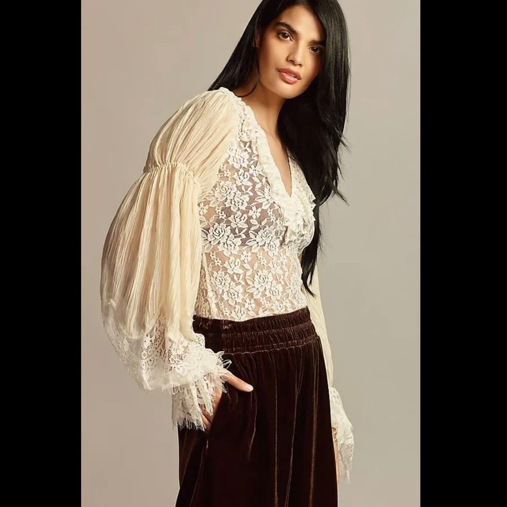 Anthropologie The Somerset Pants: Velvet Edition - Picture 3 of 16